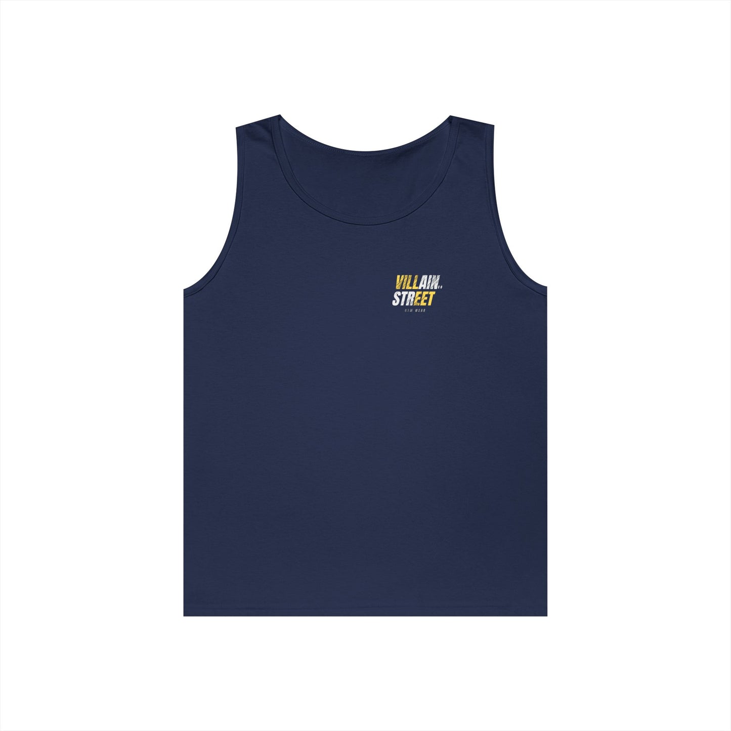 Villain Street Tank Top — 'No Without Limits' Gym Muscle Logo Tank