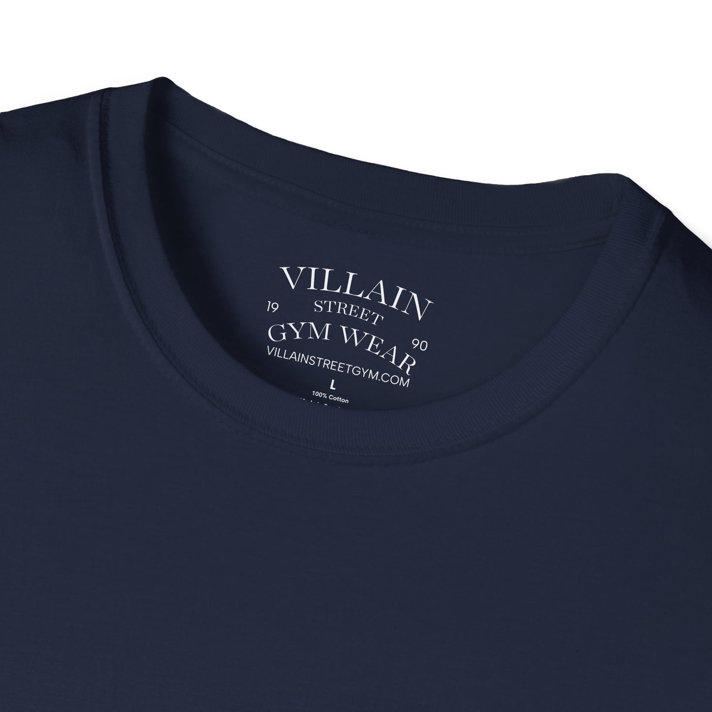 Villain Street Gym T-Shirt — "Train Without Limits" Athletic Tee