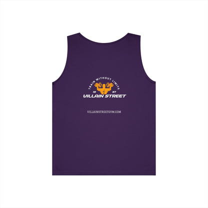 Villain Street Tank Top — 'No Without Limits' Gym Muscle Logo Tank