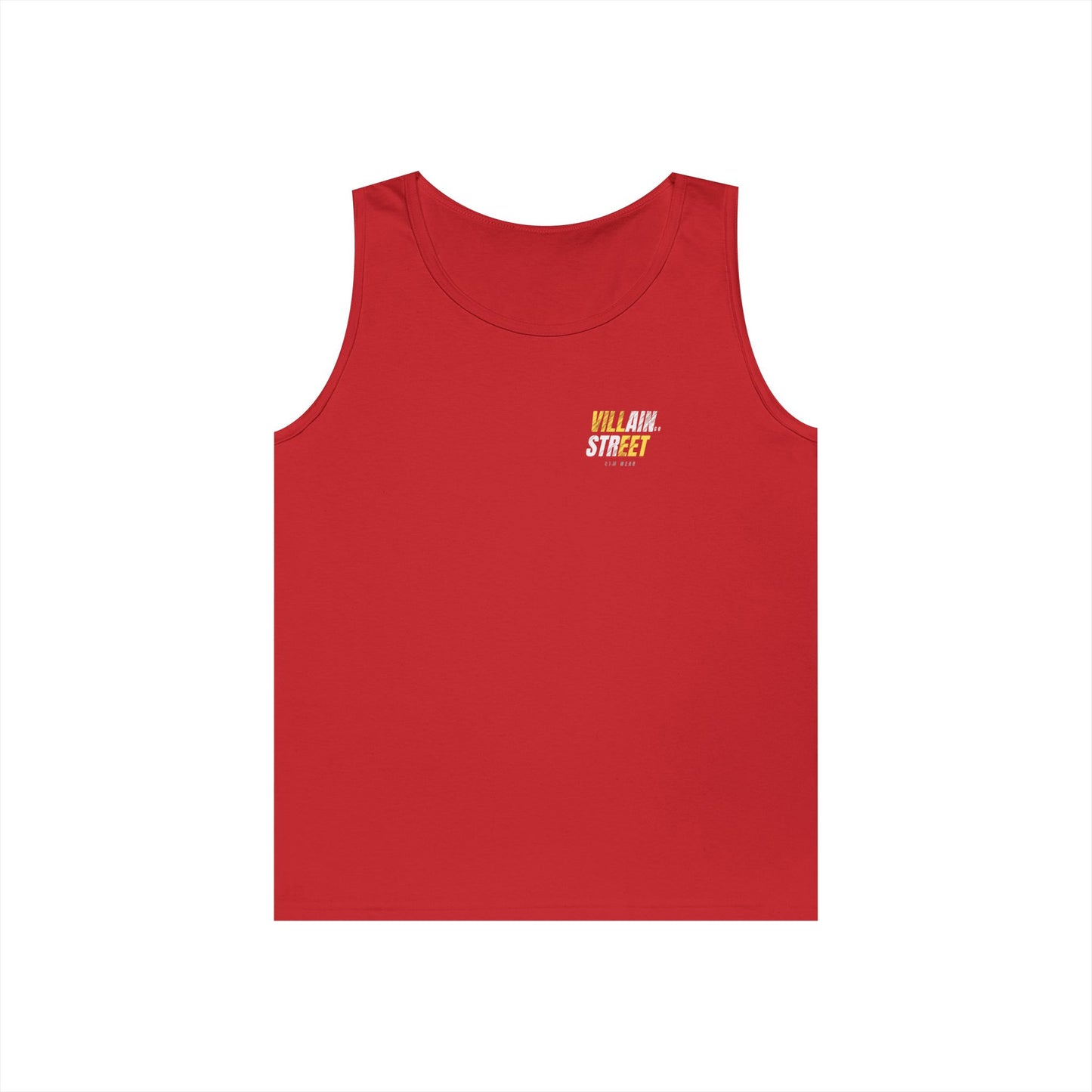 Villain Street Tank Top — 'No Without Limits' Gym Muscle Logo Tank