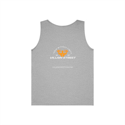 Villain Street Tank Top — 'No Without Limits' Gym Muscle Logo Tank