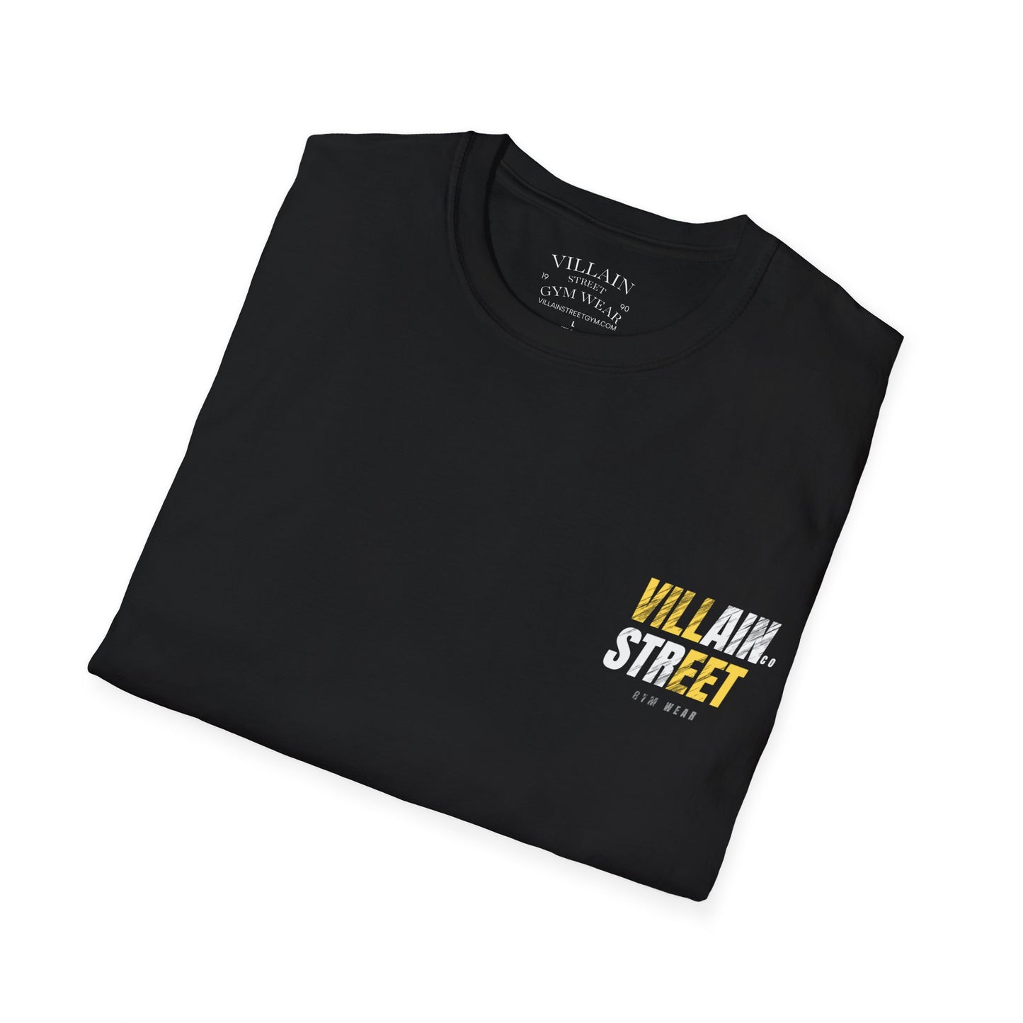 Villain Street Gym T-Shirt — "Train Without Limits" Athletic Tee