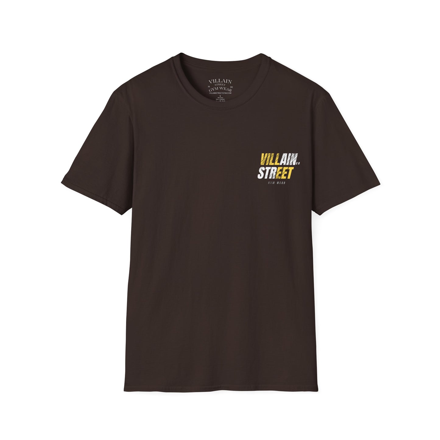 Villain Street Gym T-Shirt — "Train Without Limits" Athletic Tee