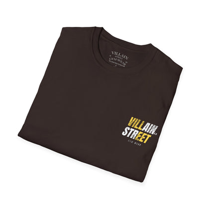 Villain Street Gym T-Shirt — "Train Without Limits" Athletic Tee