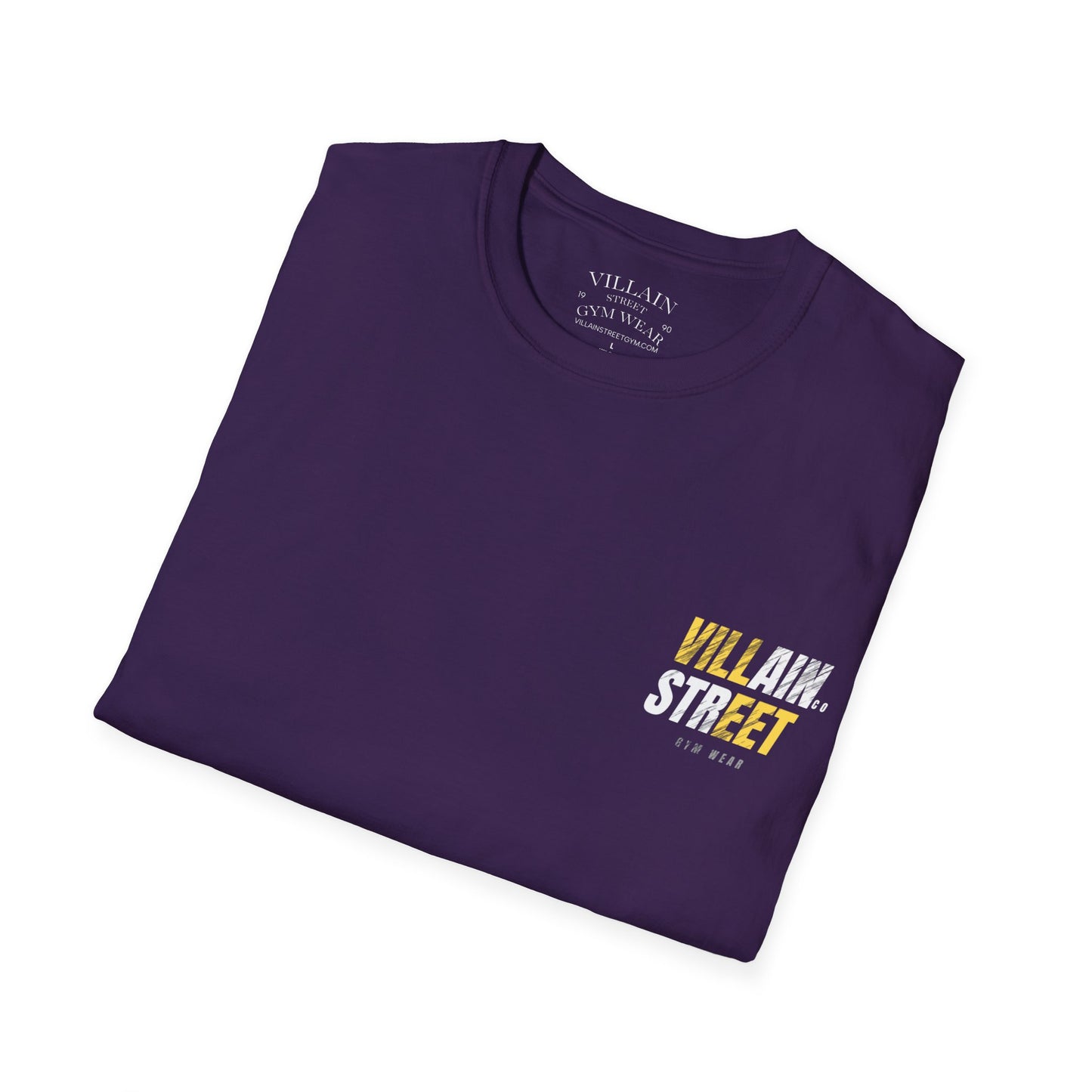 Villain Street Gym T-Shirt — "Train Without Limits" Athletic Tee