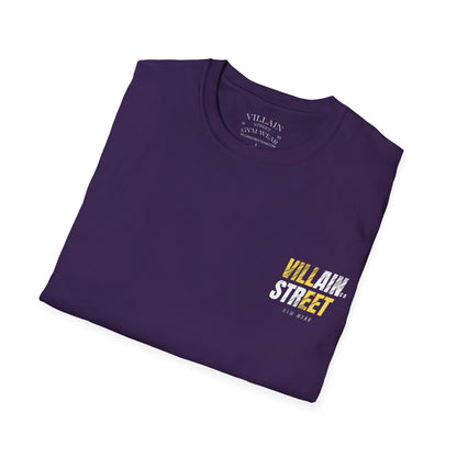 Villain Street Gym T-Shirt — "Train Without Limits" Athletic Tee