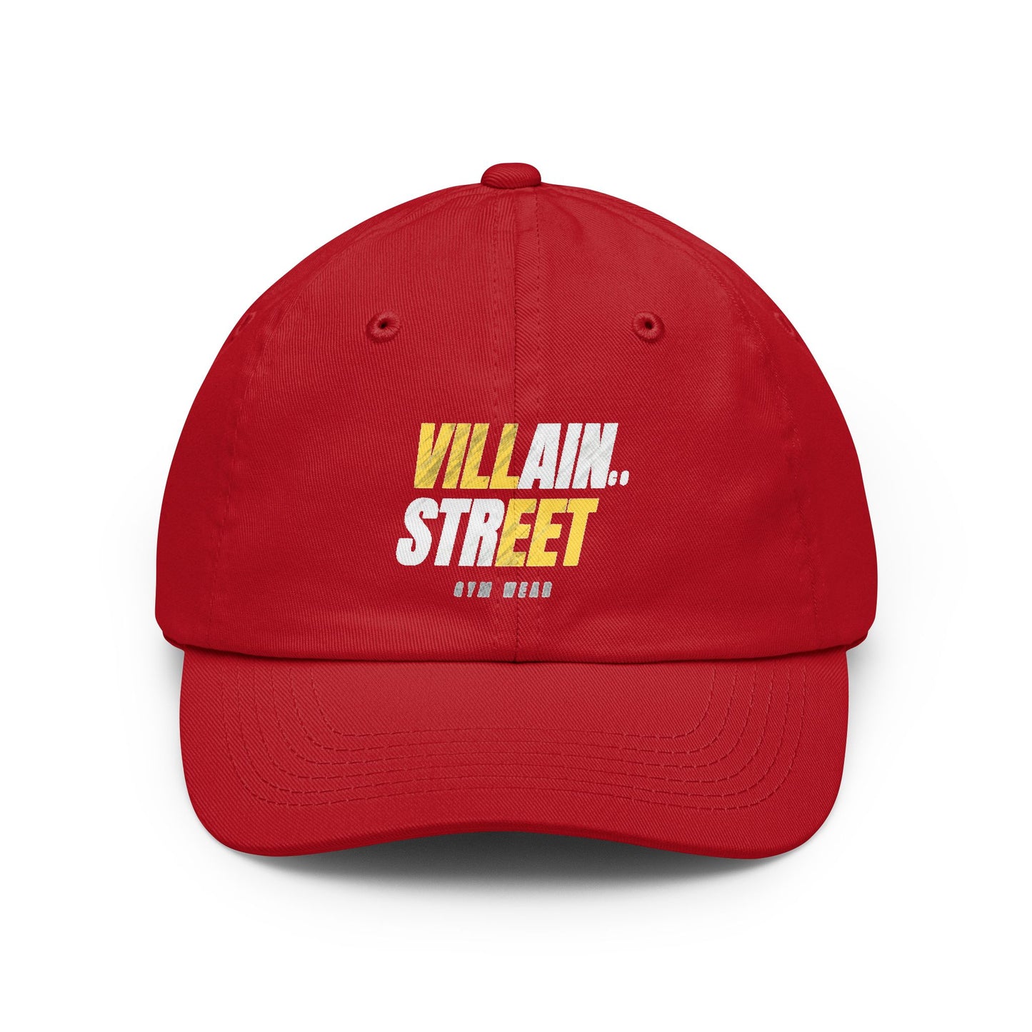 Dad Hat — 'villain Street' Vintage Script Baseball Cap
