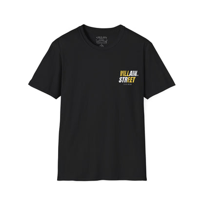 Villain Street Gym T-Shirt — "Train Without Limits" Athletic Tee