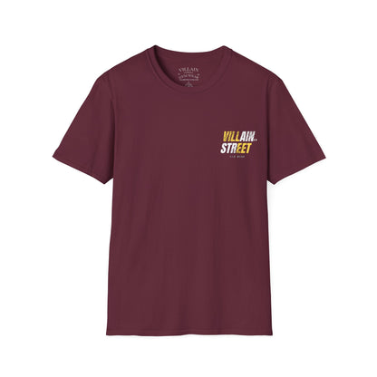 Villain Street Gym T-Shirt — "Train Without Limits" Athletic Tee