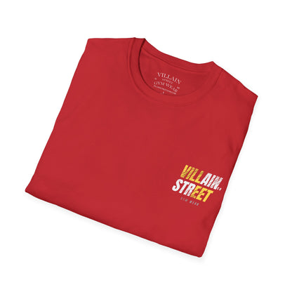 Villain Street Gym T-Shirt — "Train Without Limits" Athletic Tee