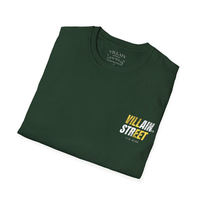 Villain Street Gym T-Shirt — "Train Without Limits" Athletic Tee