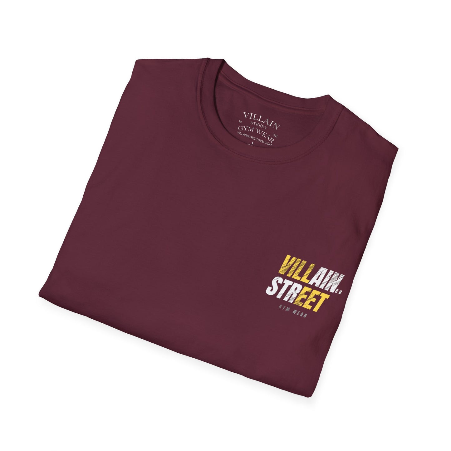 Villain Street Gym T-Shirt — "Train Without Limits" Athletic Tee