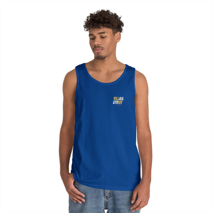 Villain Street Tank Top — 'No Without Limits' Gym Muscle Logo Tank
