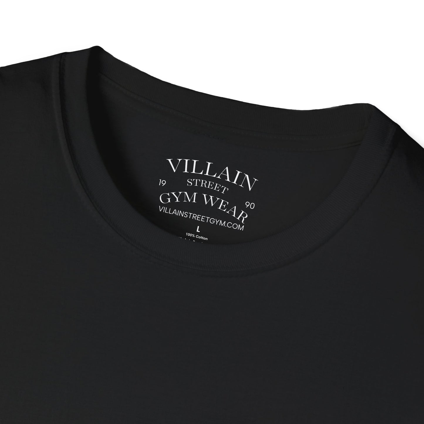 Villain Street Gym T-Shirt — "Train Without Limits" Athletic Tee