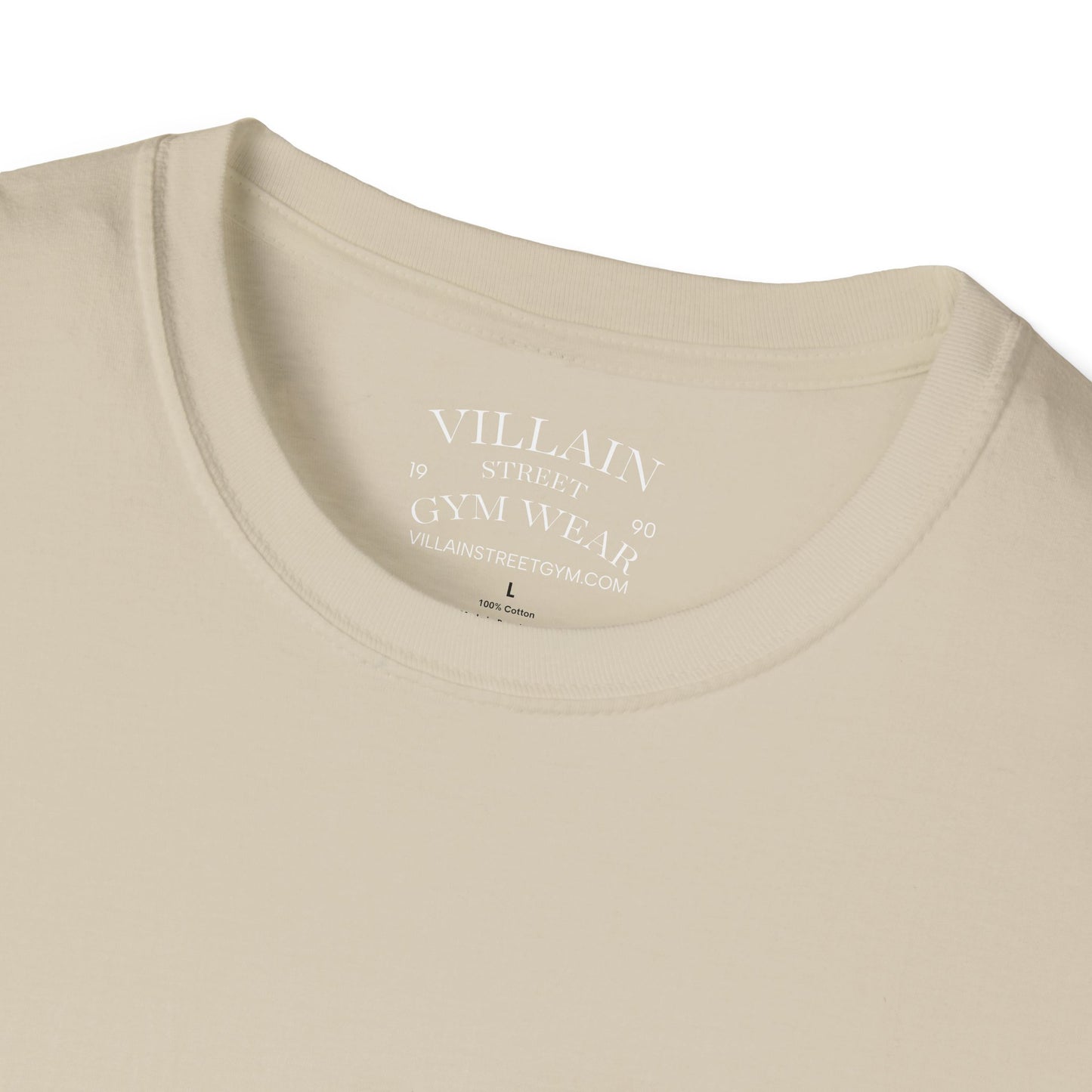Villain Street Gym T-Shirt — "Train Without Limits" Athletic Tee