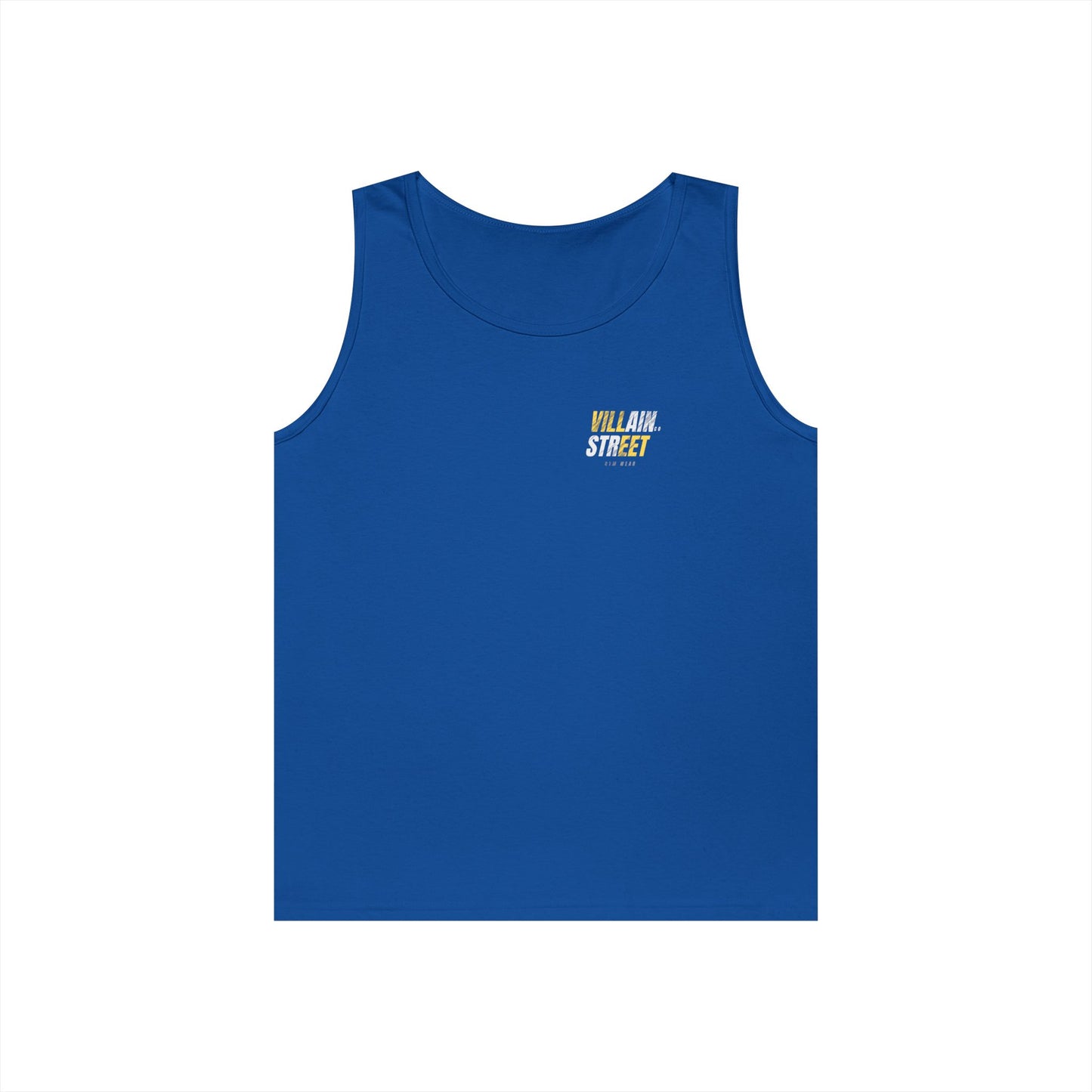 Villain Street Tank Top — 'No Without Limits' Gym Muscle Logo Tank
