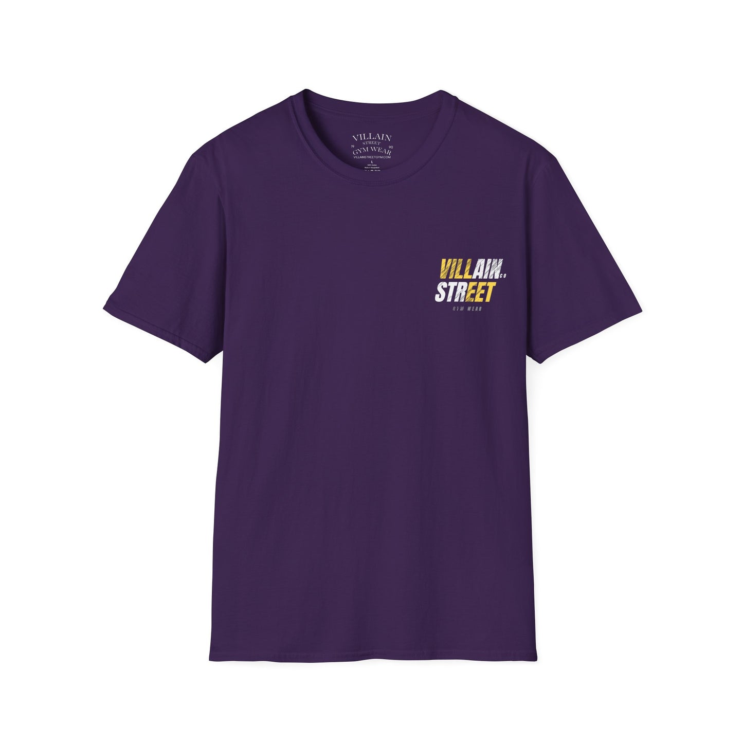 Villain Street Gym T-Shirt — "Train Without Limits" Athletic Tee