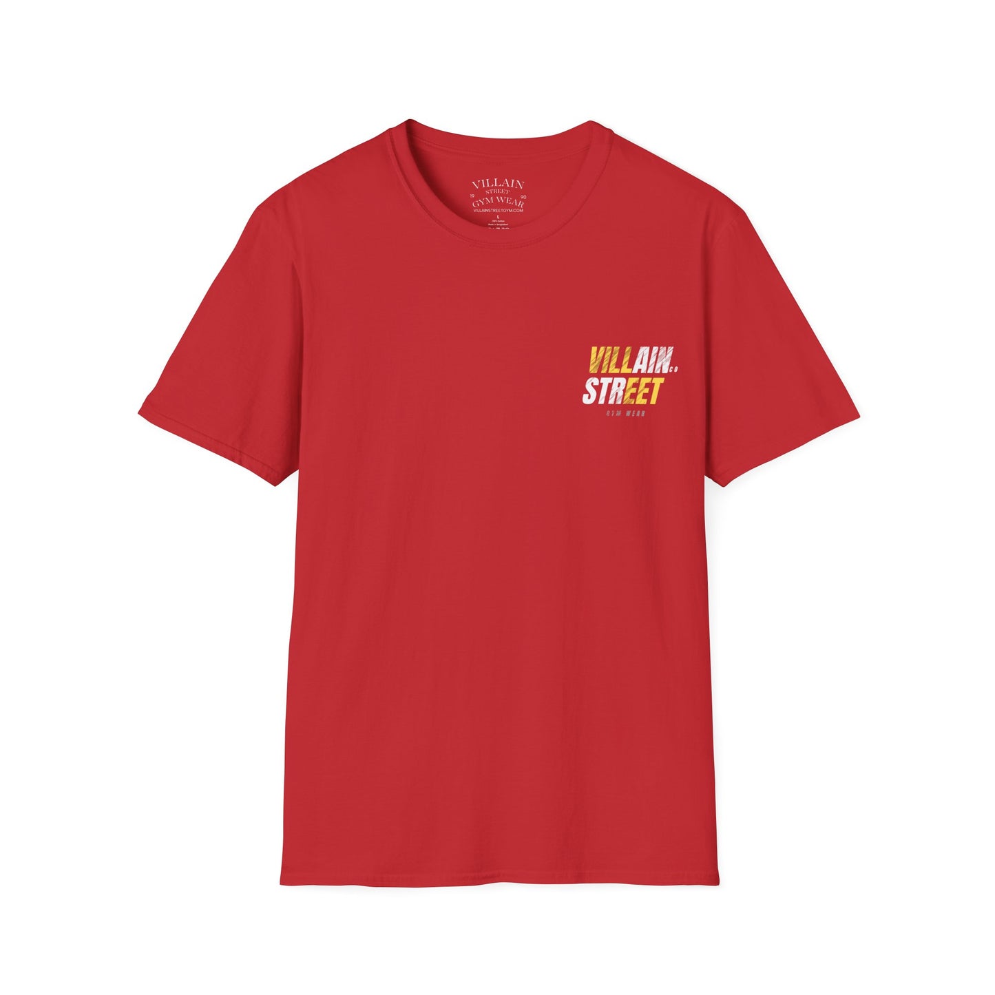 Villain Street Gym T-Shirt — "Train Without Limits" Athletic Tee