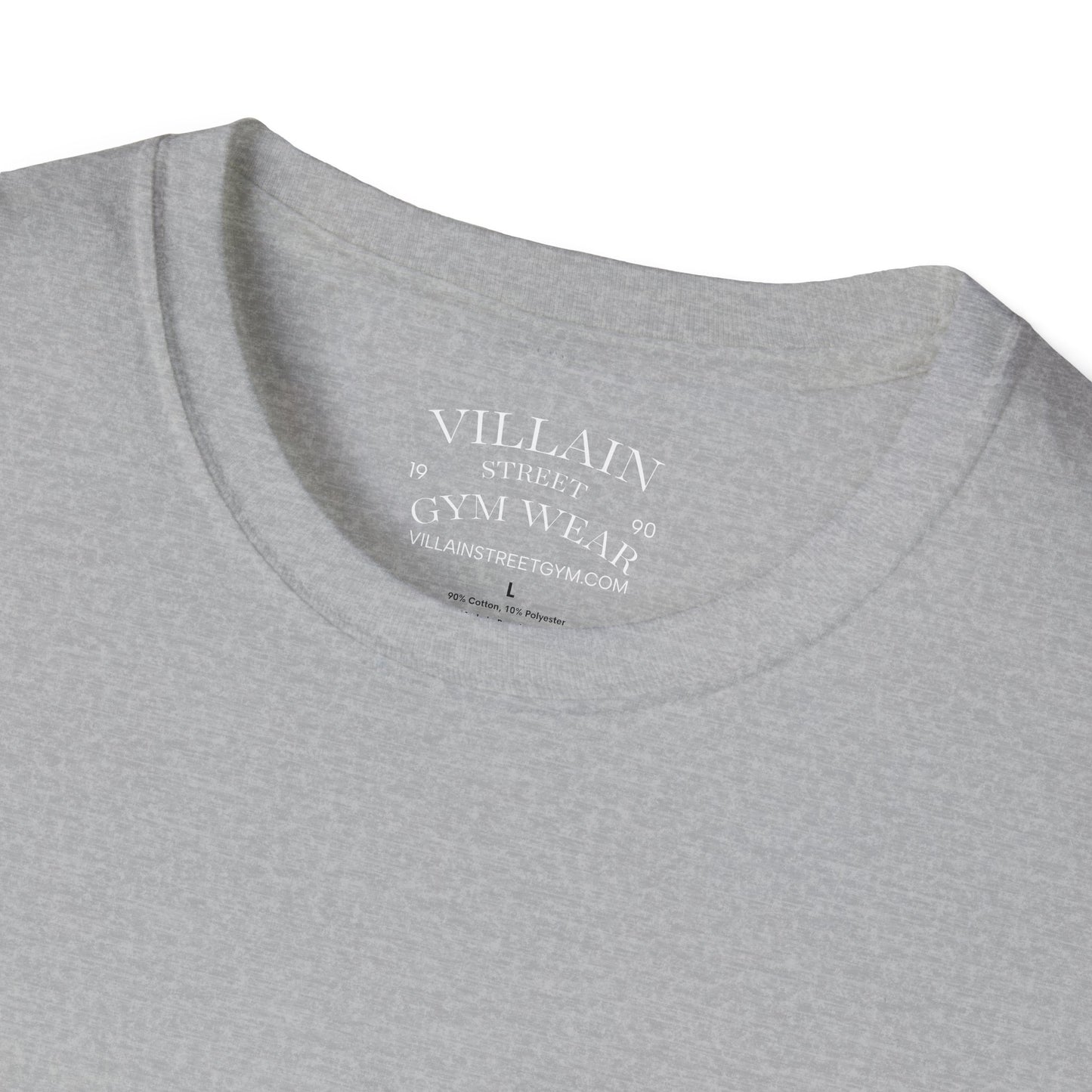 Villain Street Gym T-Shirt — "Train Without Limits" Athletic Tee