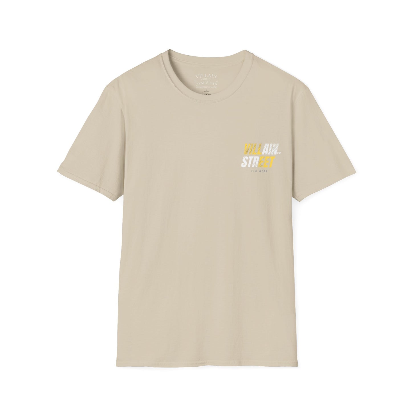 Villain Street Gym T-Shirt — "Train Without Limits" Athletic Tee
