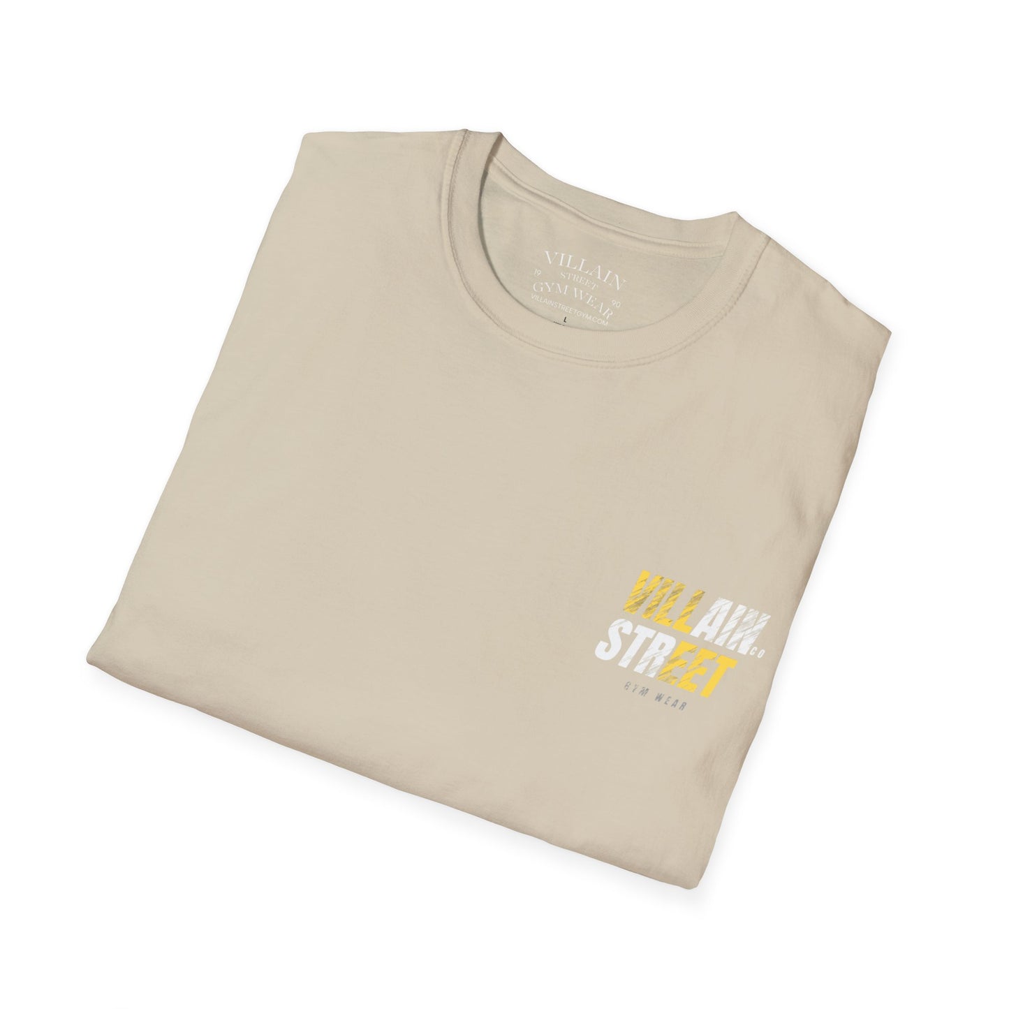 Villain Street Gym T-Shirt — "Train Without Limits" Athletic Tee